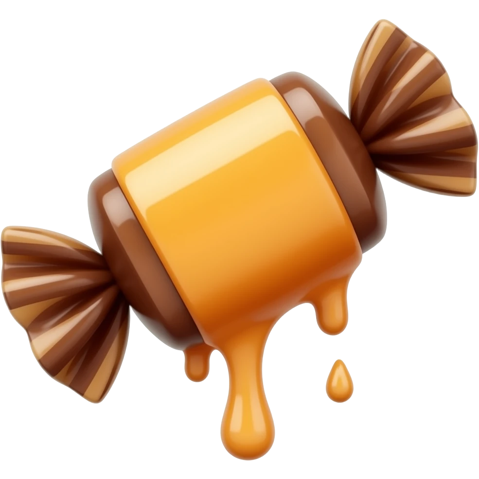 melted candy in making emoji