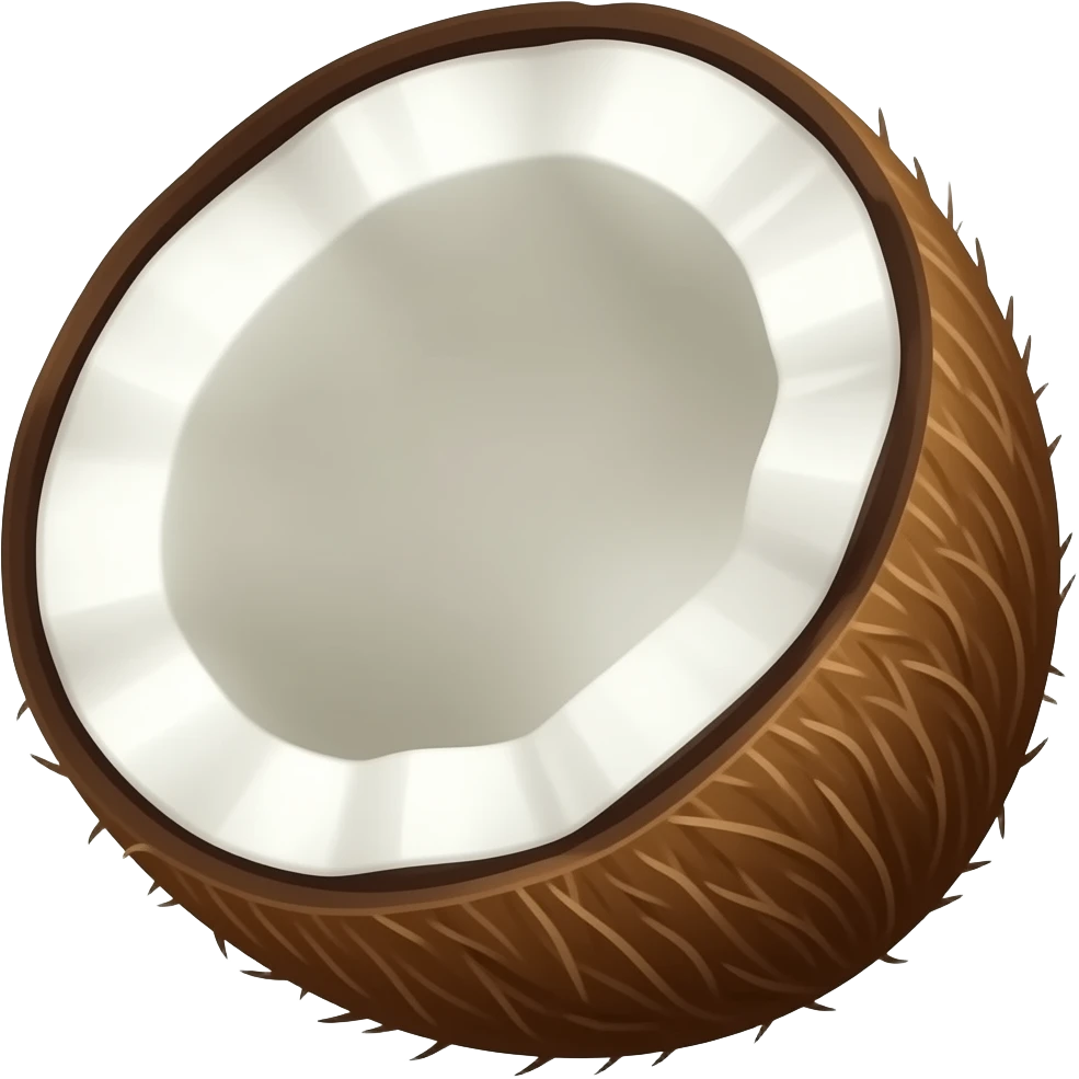 Coconut emoji