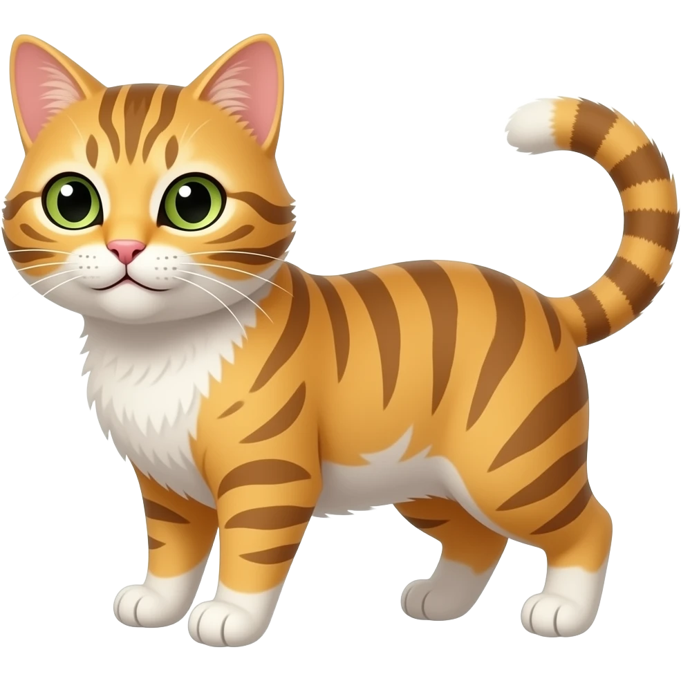 A cat coding emoji