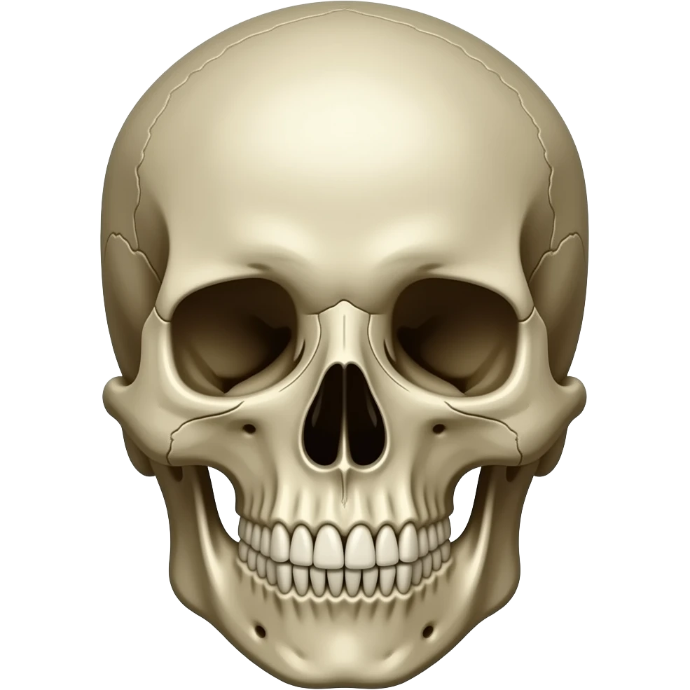Skull Truly face emoji