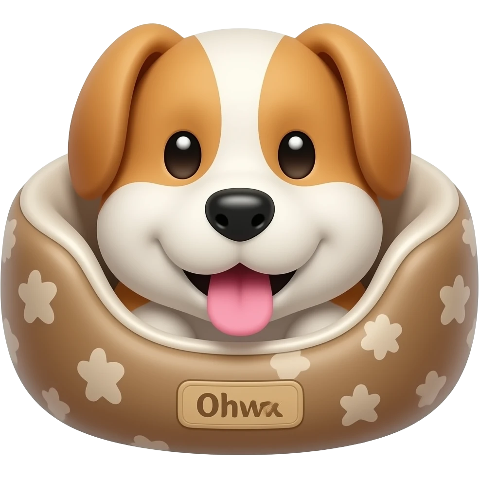 bed for pet emoji