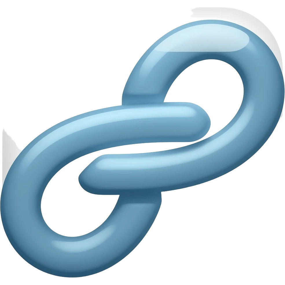 Web link modern 🔗 emoji