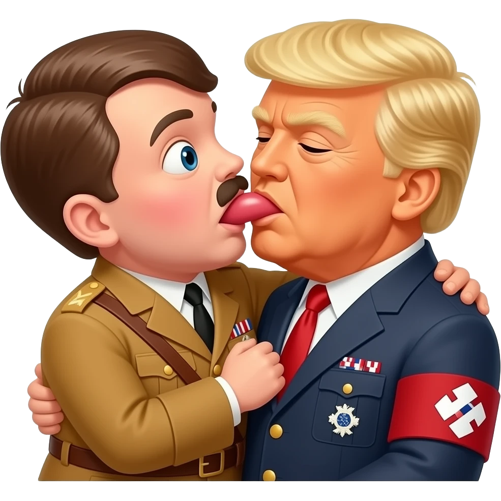 Hitler raping trump emoji