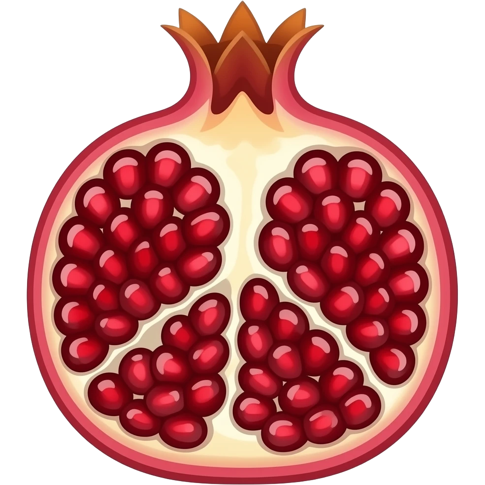 من فضلك اصنع لی ایموجی الرمان emoji