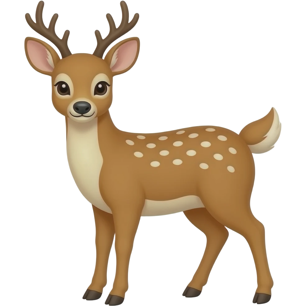 Deer cute emoji