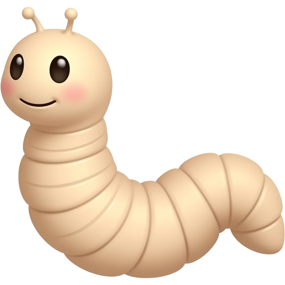 worm emoji