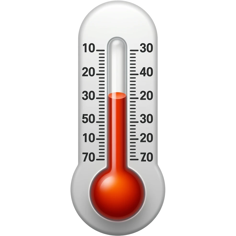 Thermometer emoji