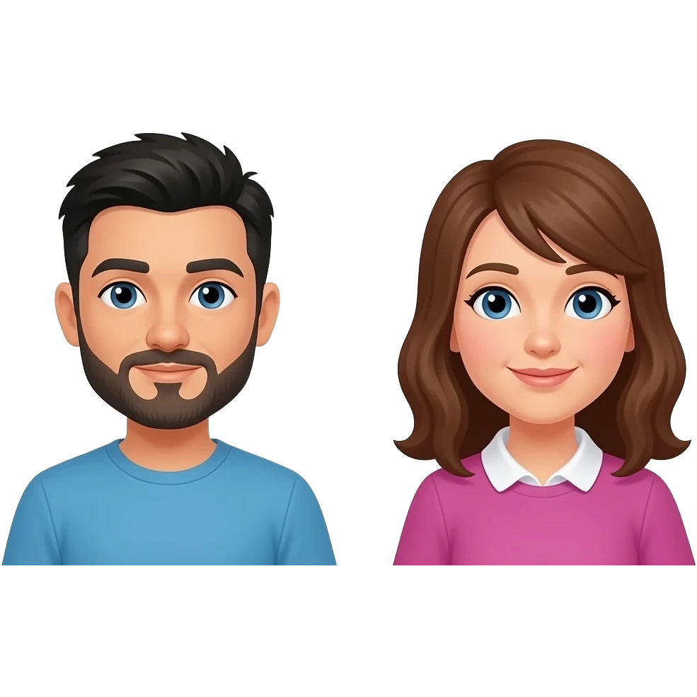Two people. Two thought bubbles above each person. Both thought bubbles say I know God. both say it. emoji
