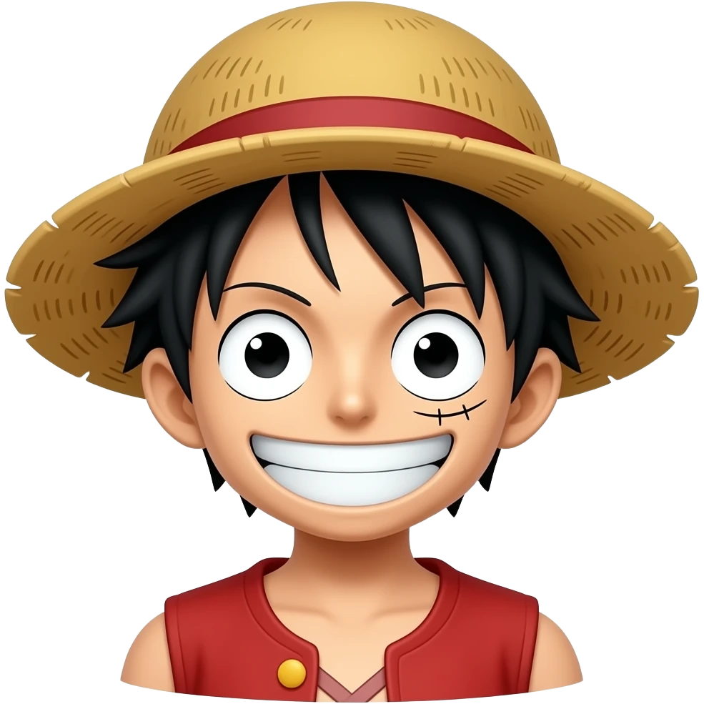 Luffy emoji