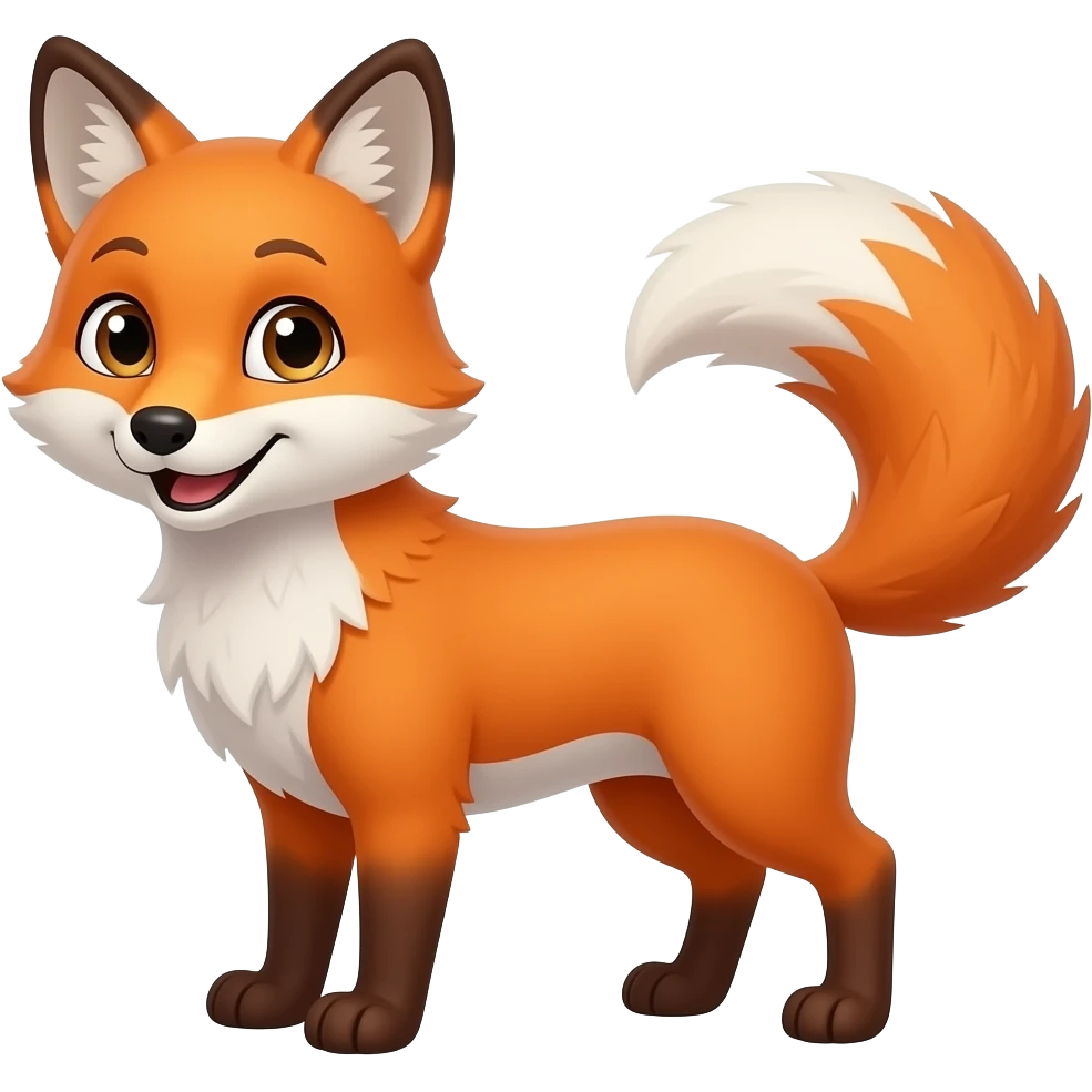 emoji queue de renard emoji
