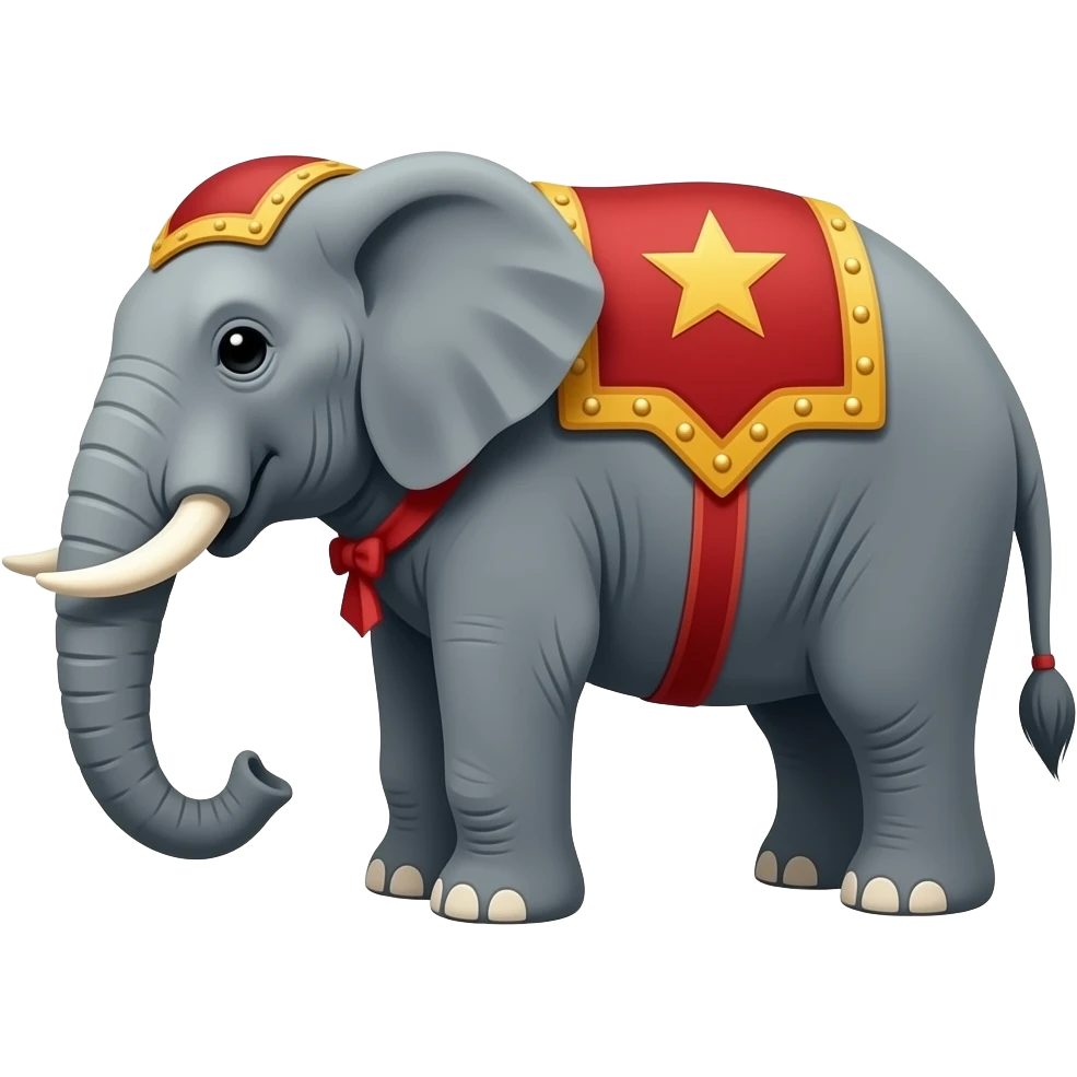 circus elephant emoji
