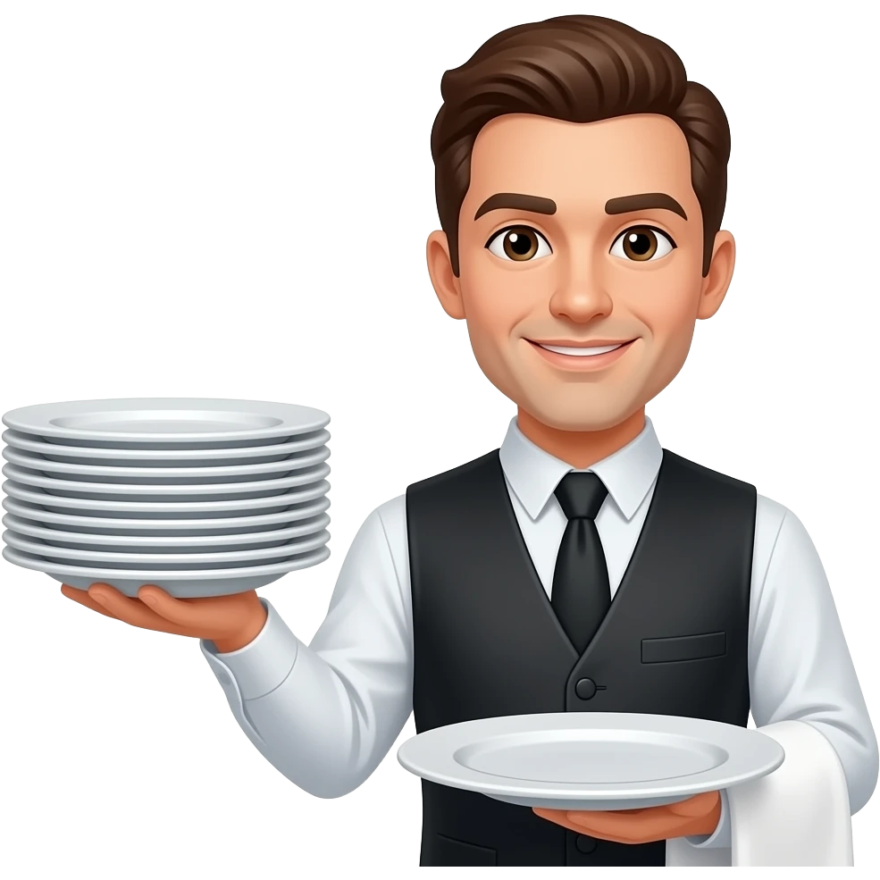 Busboy emoji