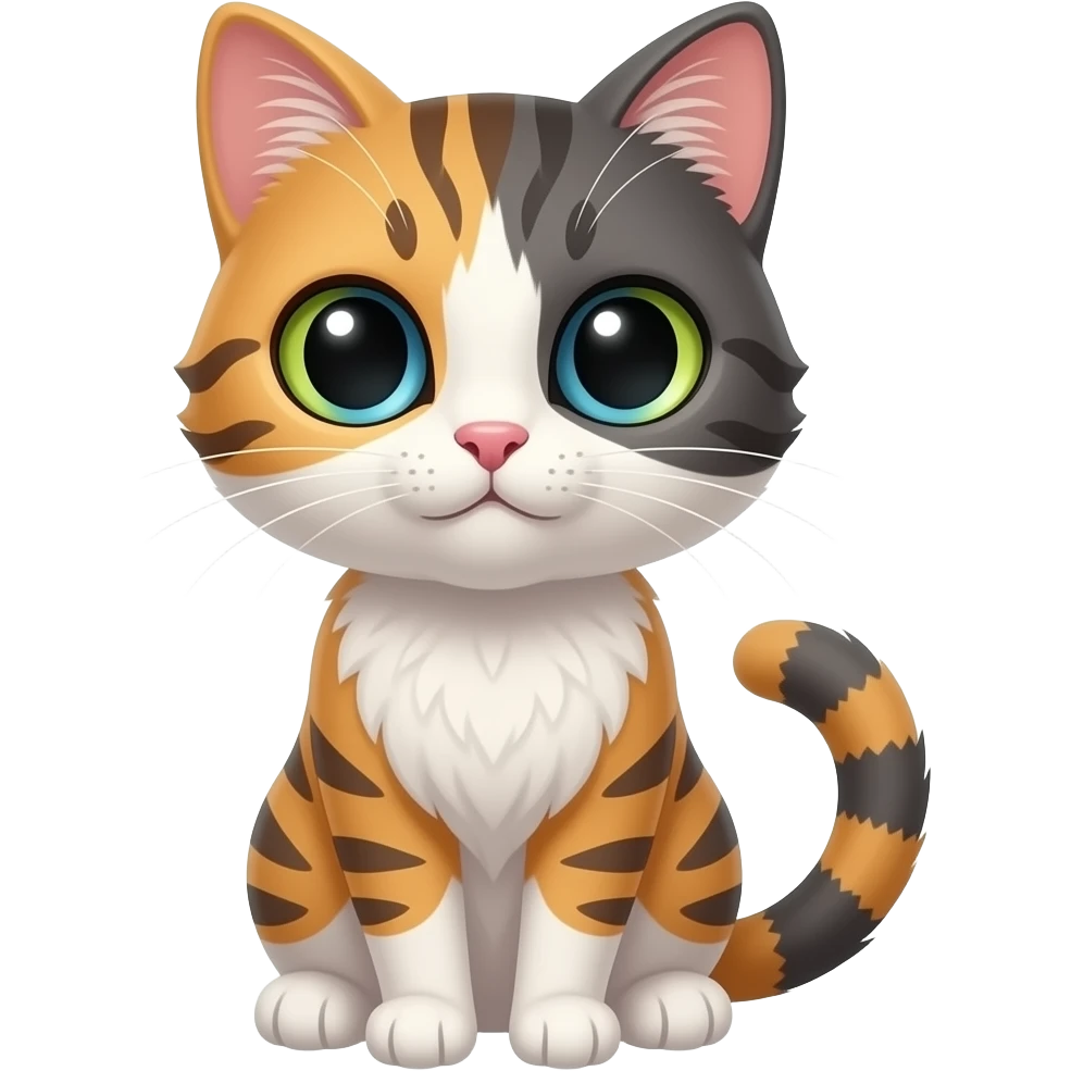 Makeup cat emoji