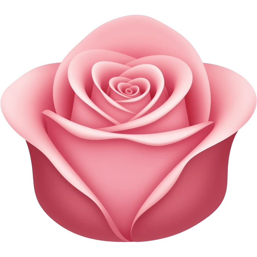 pale rose emoji