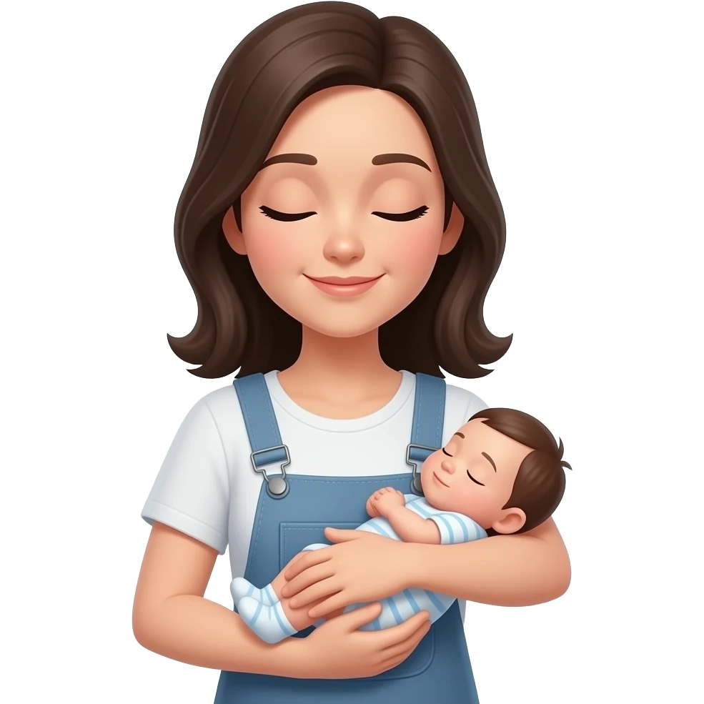 mama bebe sueño emoji
