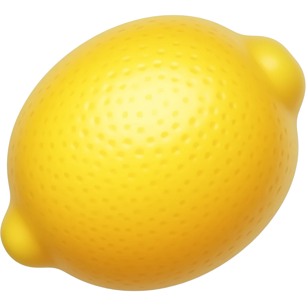 Lemon emoji