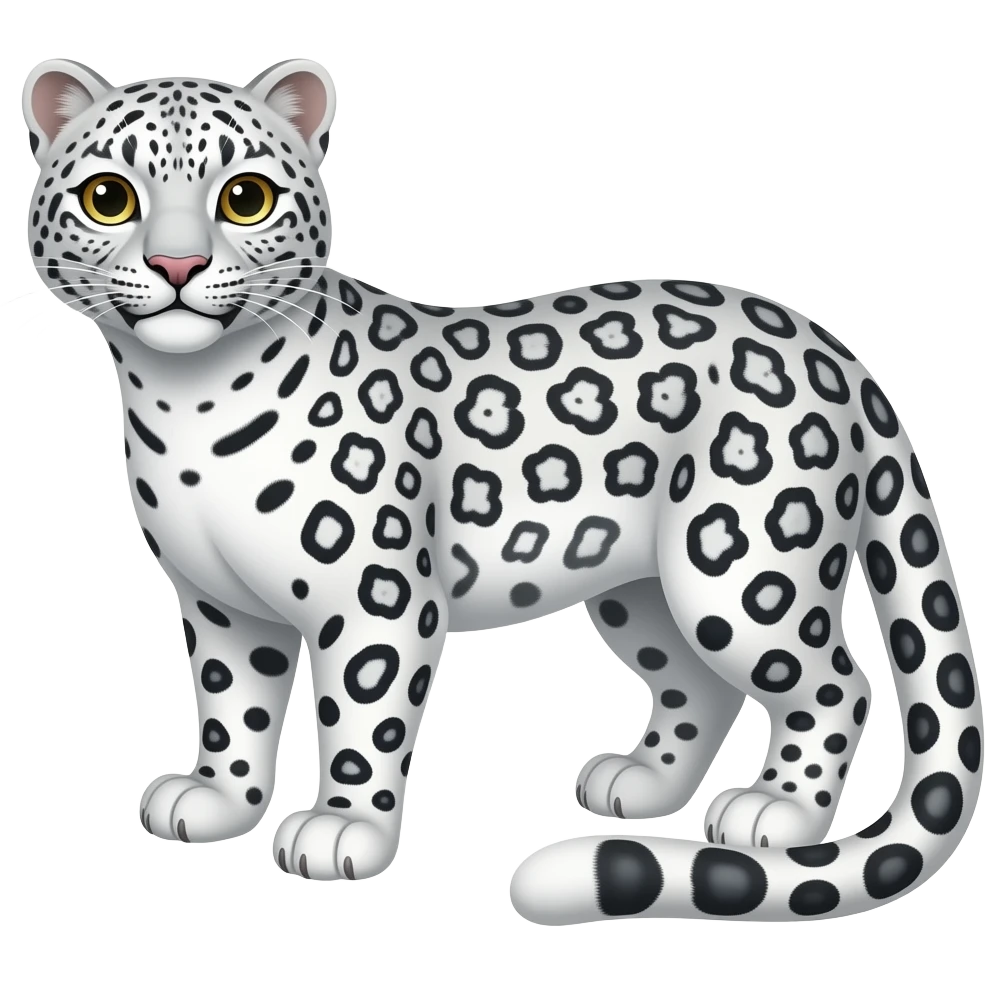 Snowleapard emoji