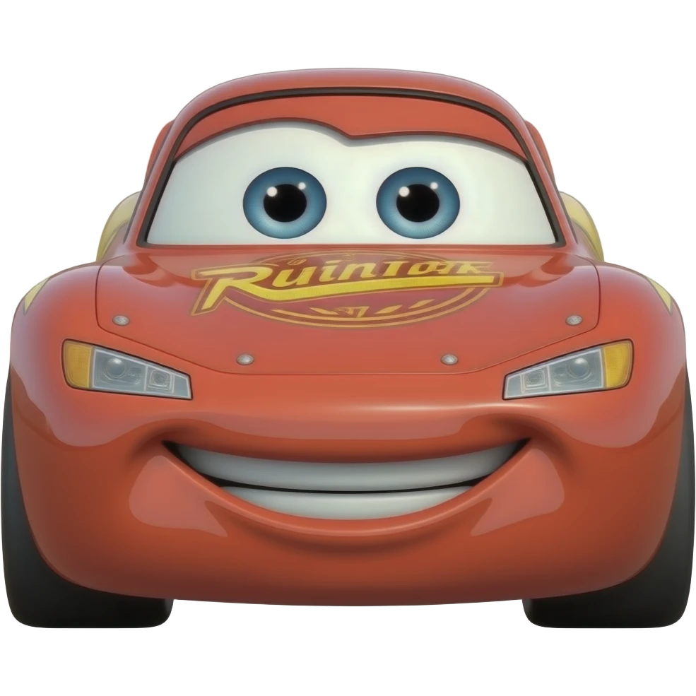 Lightning McQueen kachow emoji