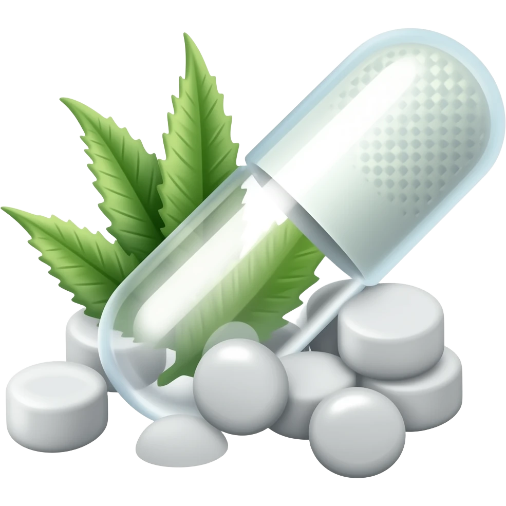 white plant based medicine emoji