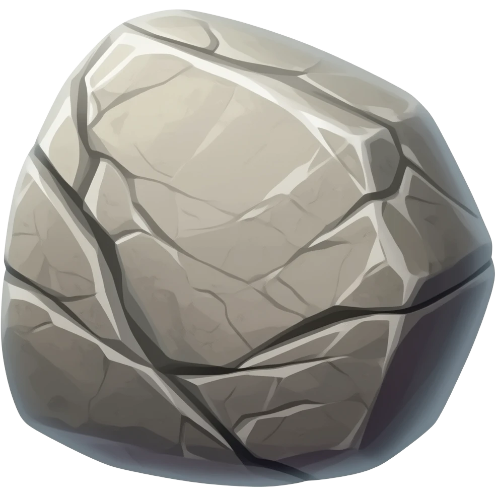 Rock emoji