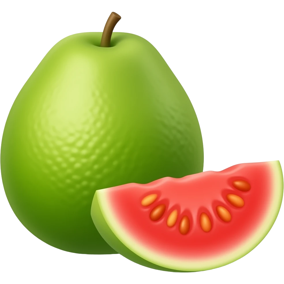 Guava emoji