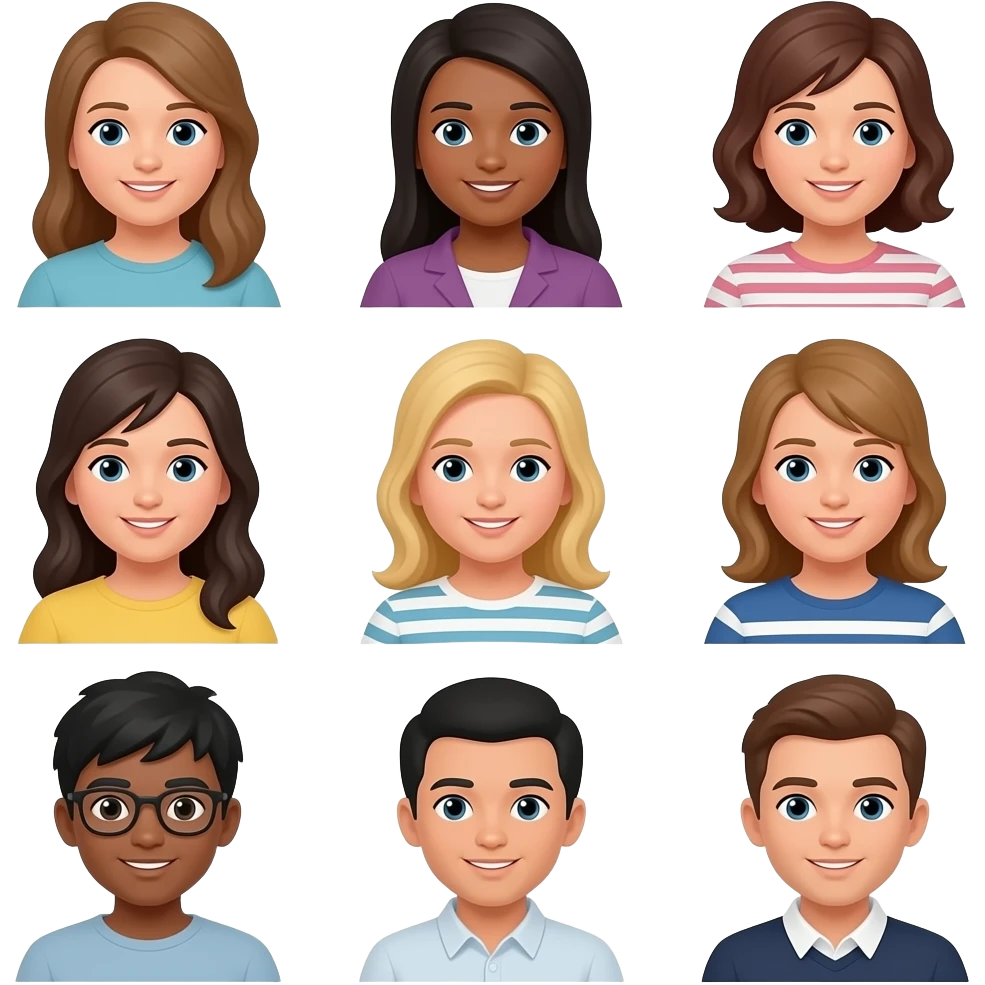 different emoji