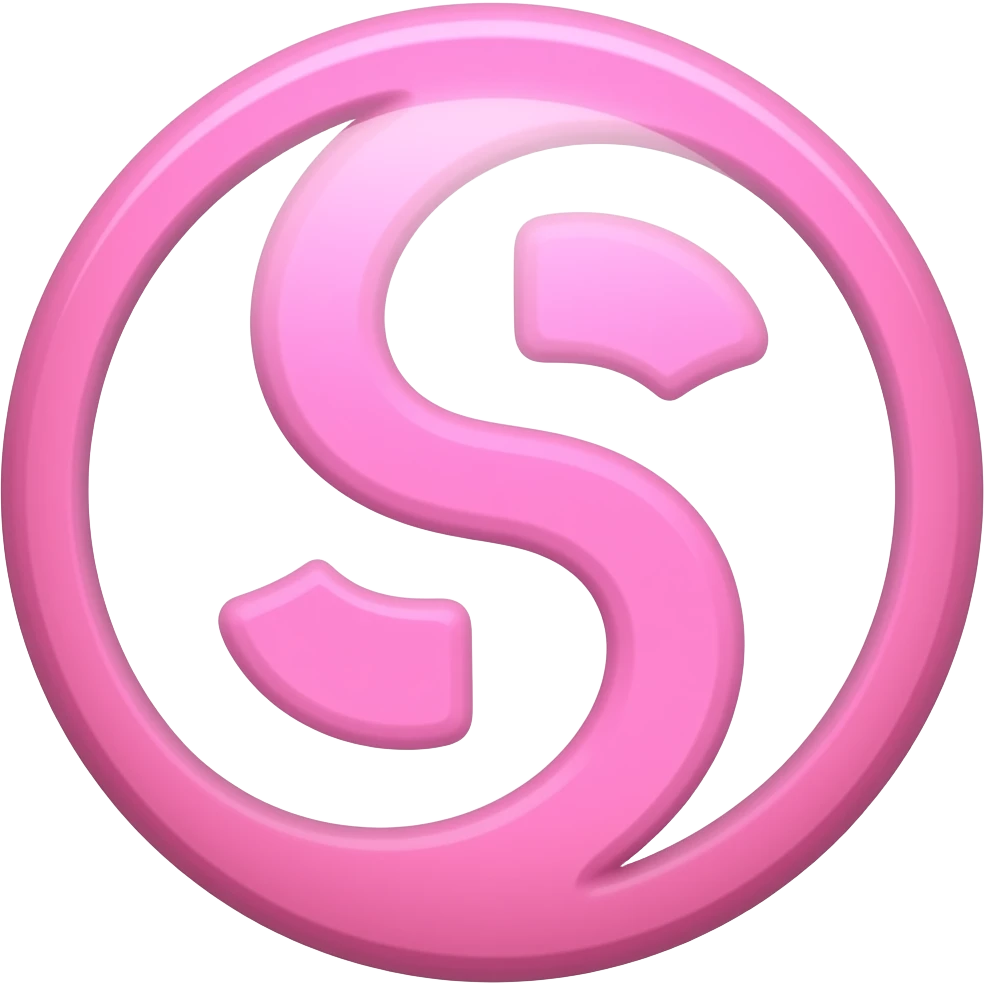 Psy symbol pink emoji
