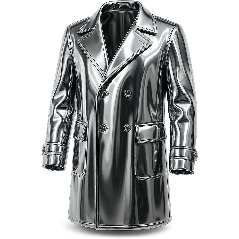 a men's coat emoji