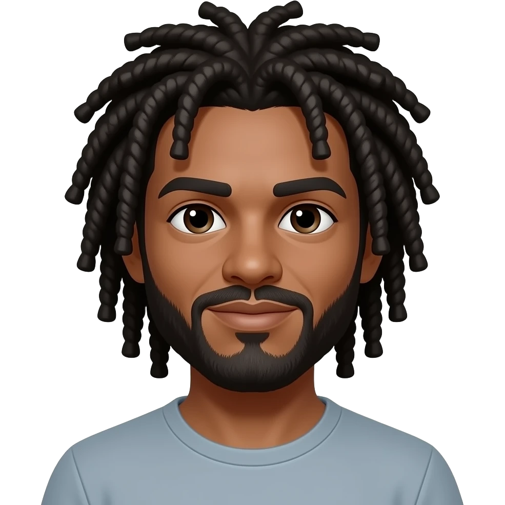 Dreadlock Man emoji