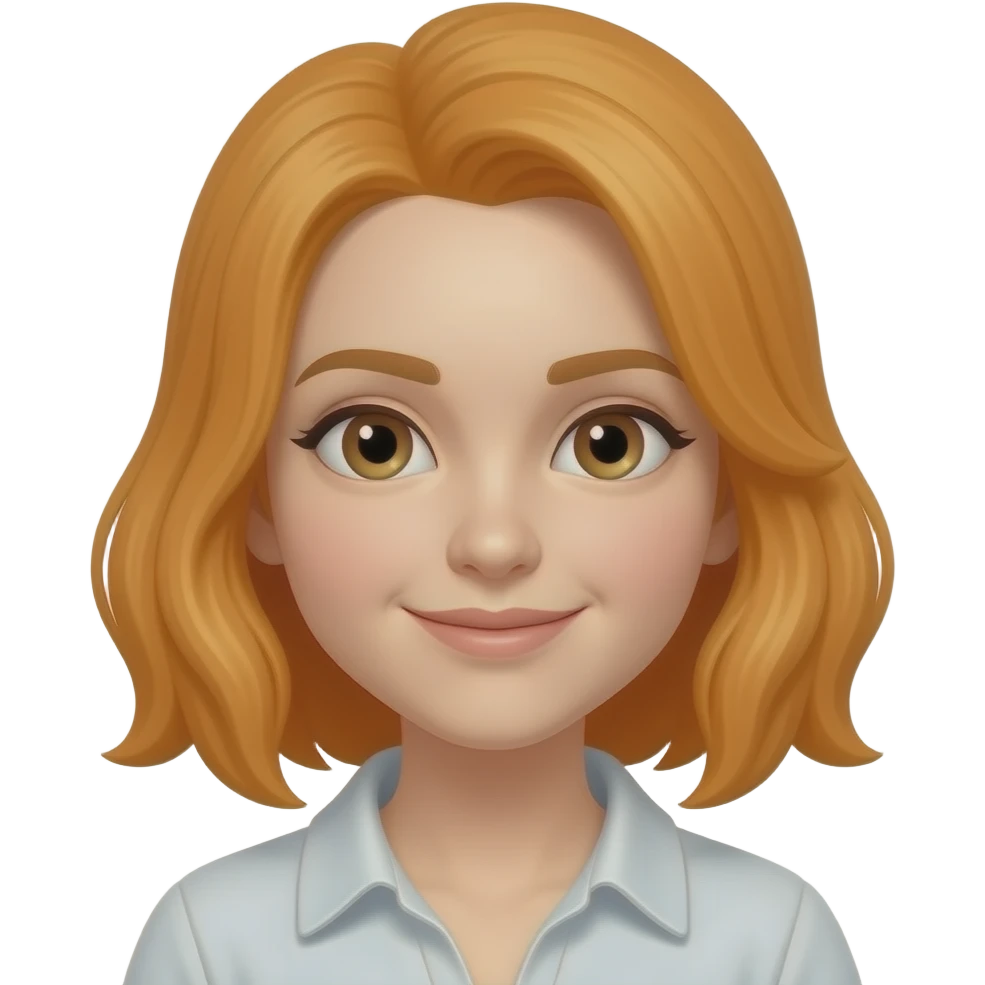 people with orange hair emoji