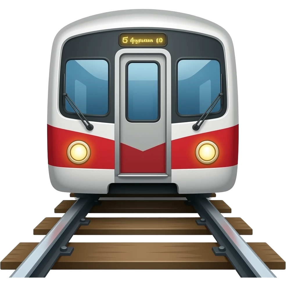 train on track emoji