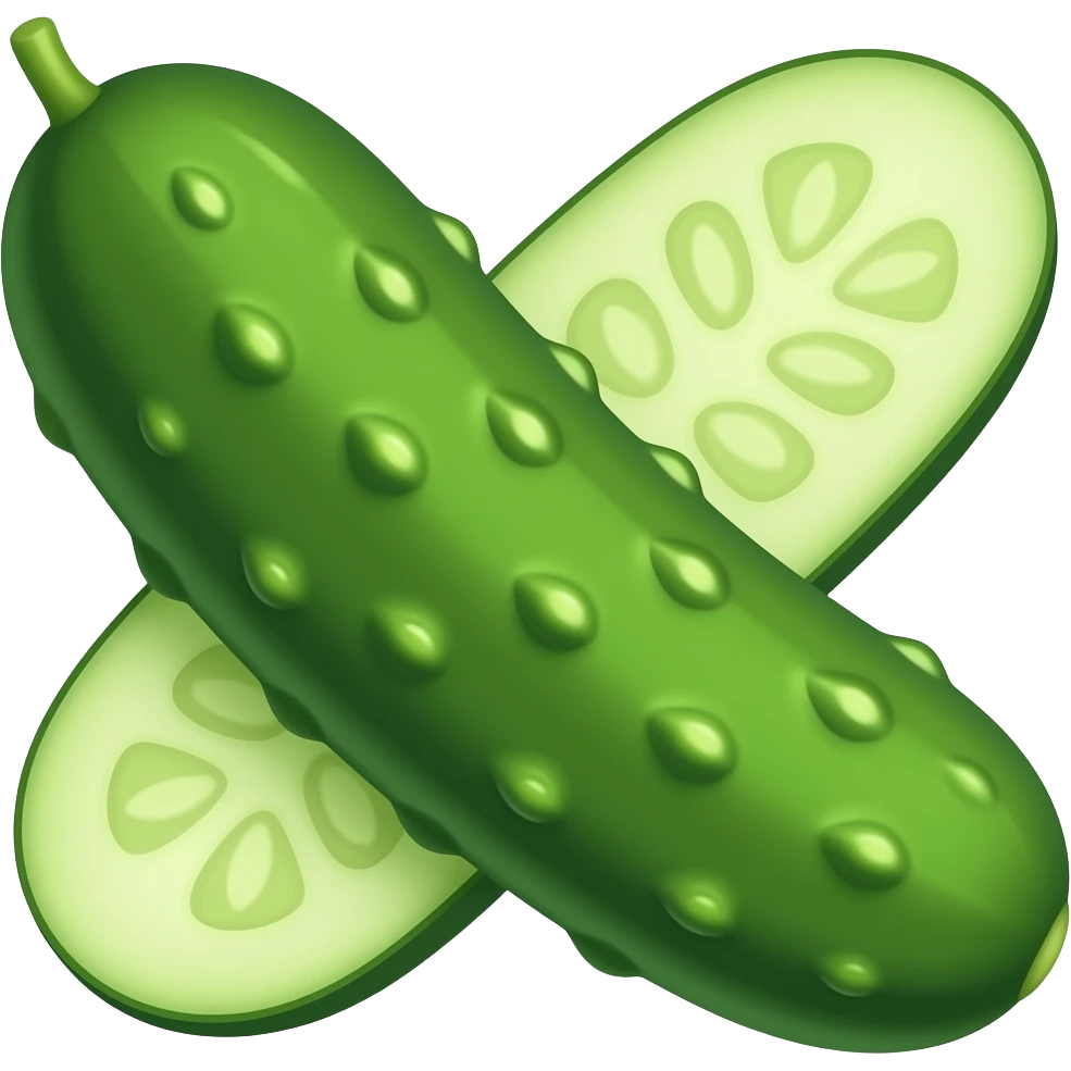 Cucumber emoji