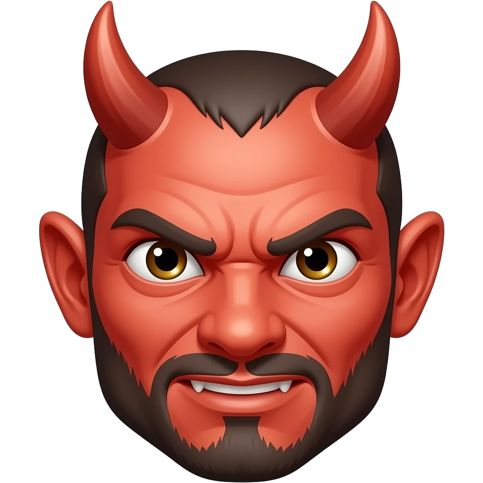 Demon face emoji