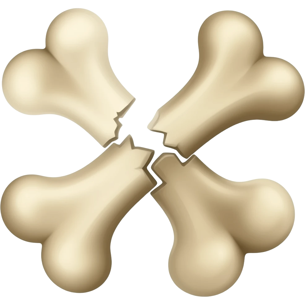 Fracture emoji