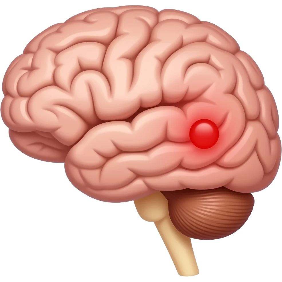brain stroke anatomy emoji