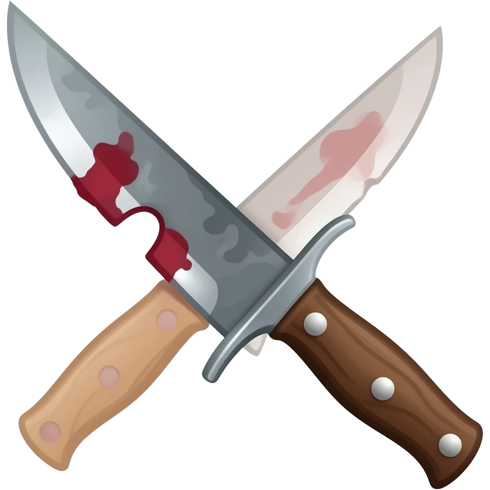 Zombie knife emoji