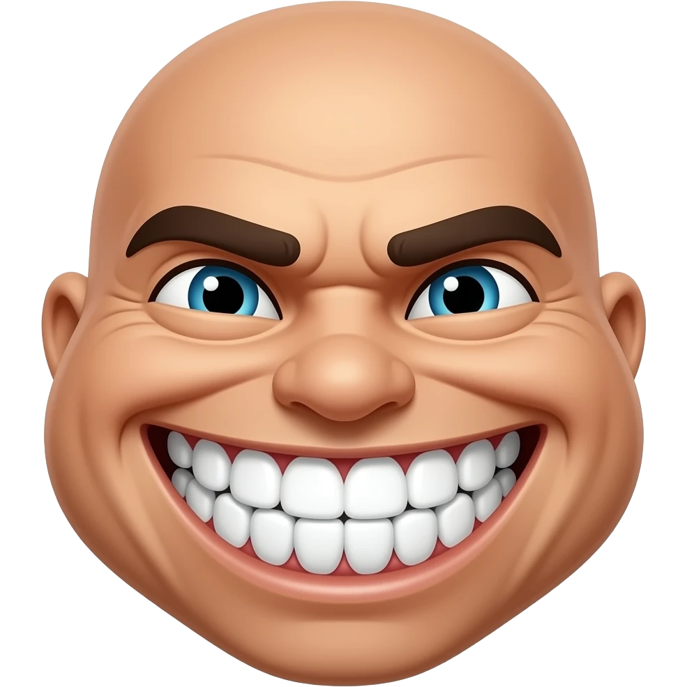 Troll face emoji
