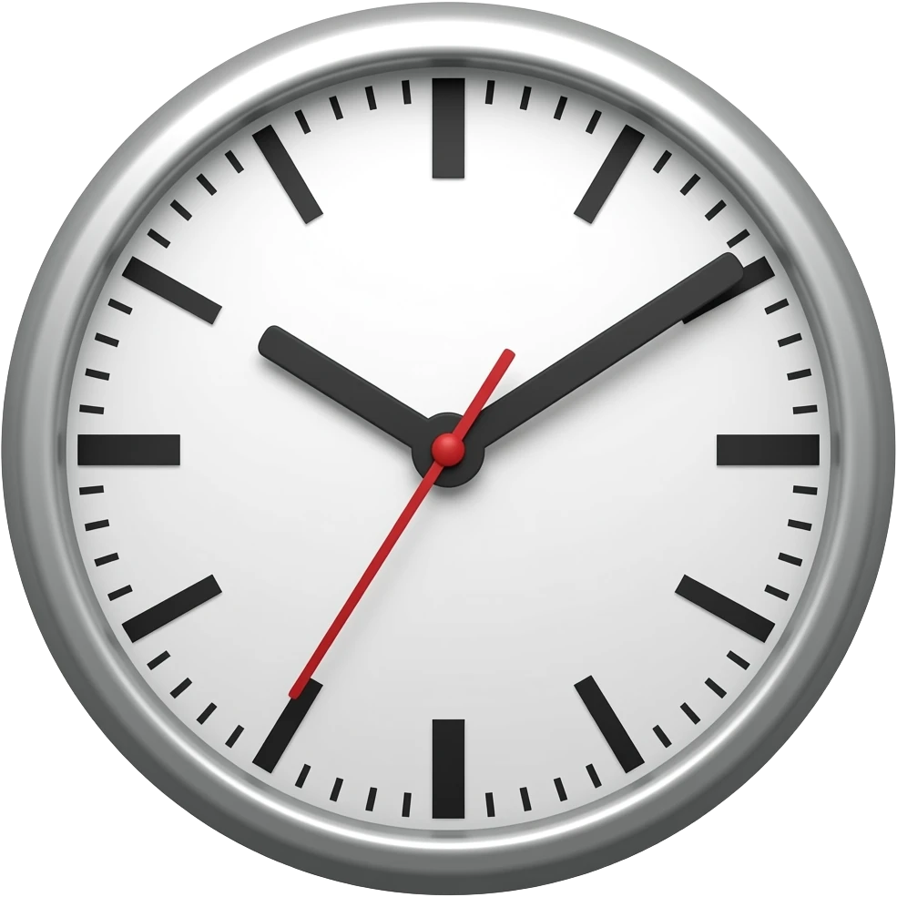 reloj emoji