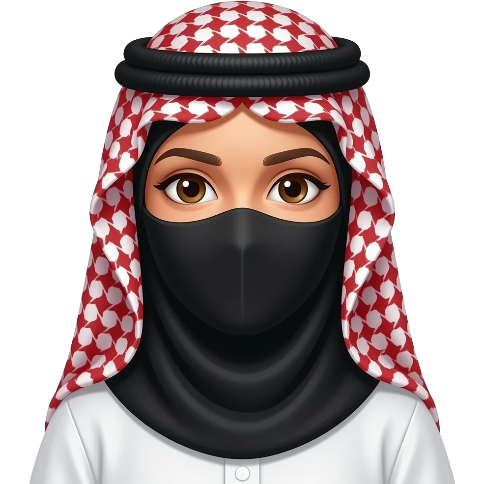 ابي نقاب سعودي بس بظون بنت emoji