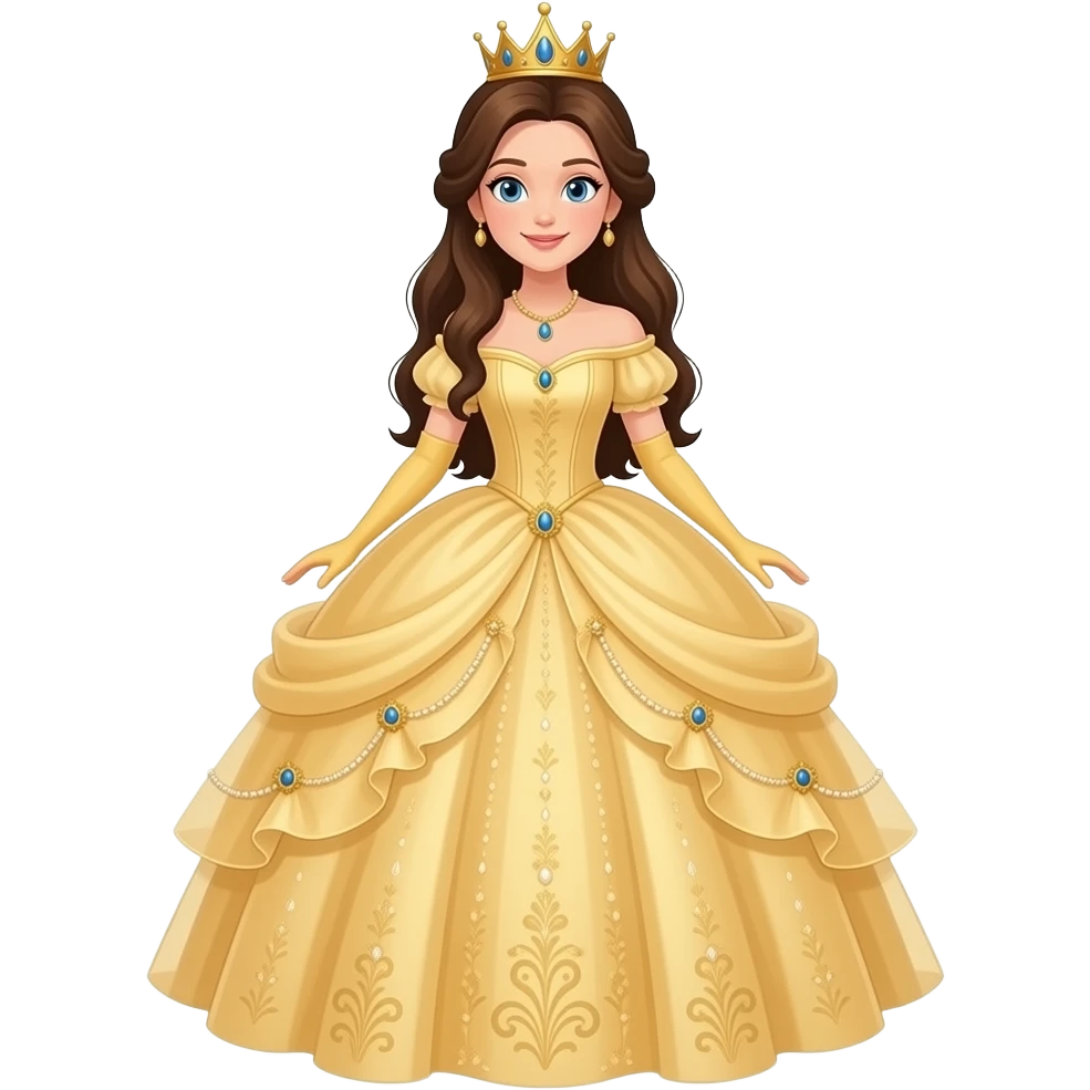A princess emoji