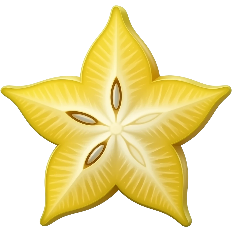 Starfruit emoji
