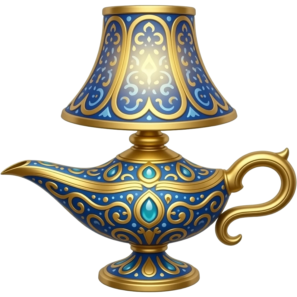 Disney Aladdin Lamp emoji