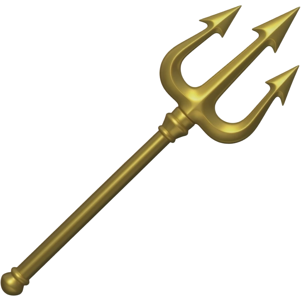 포세이돈 삼지창 emoji