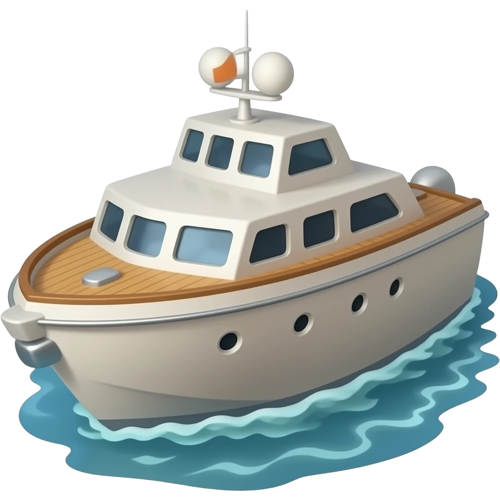 runabout vessel emoji