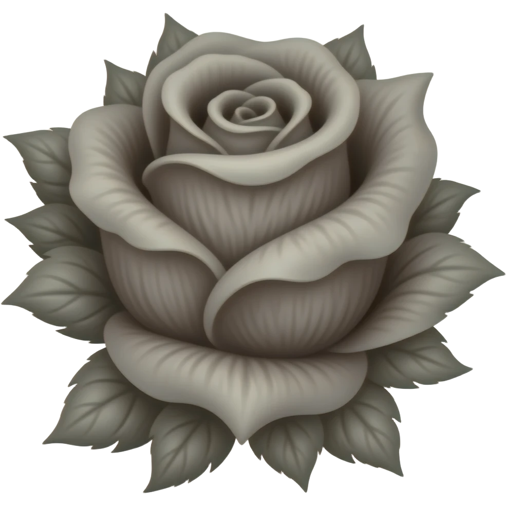 Goth Flowers emoji