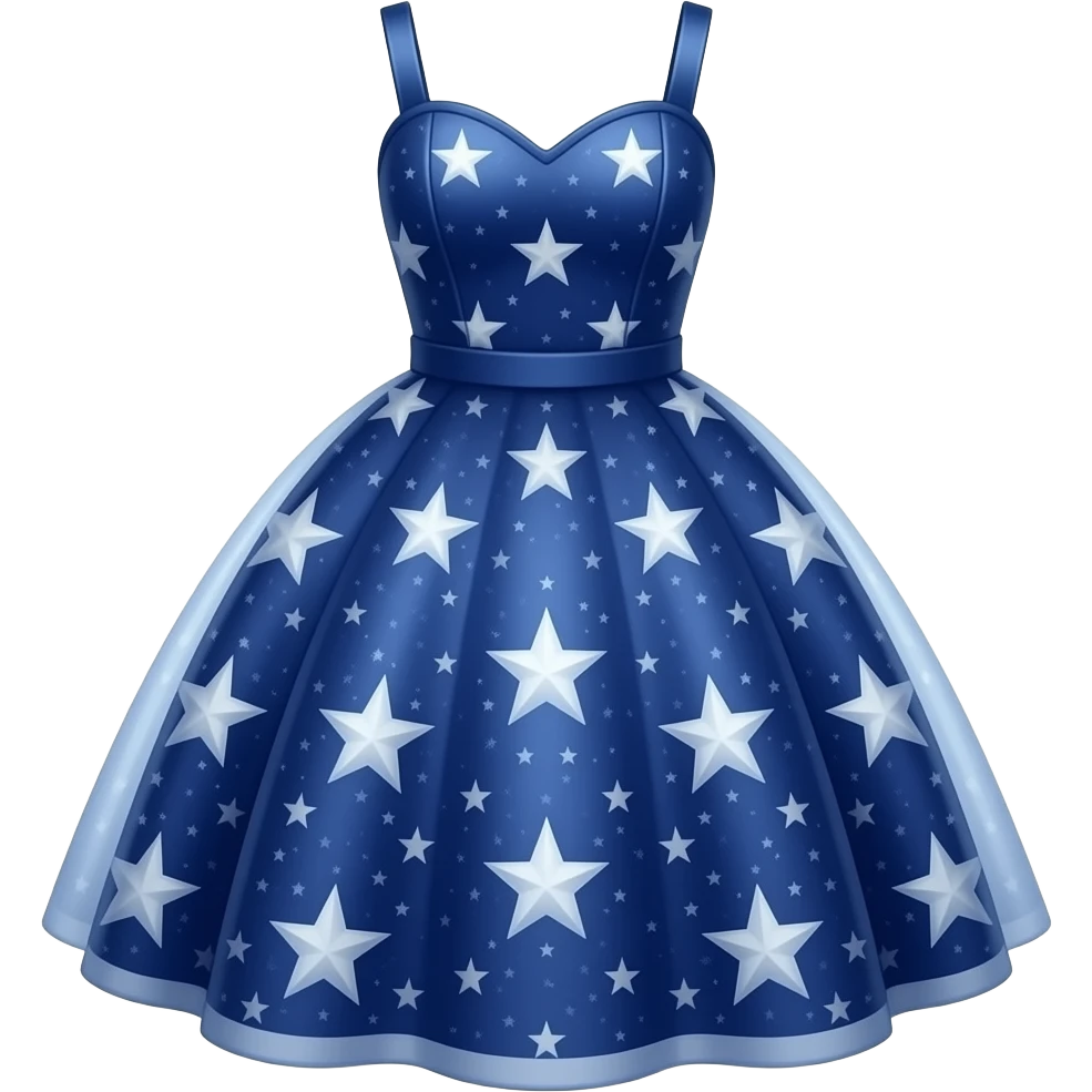 Vestidos de estrellas emoji