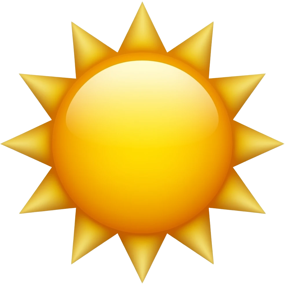SUN emoji