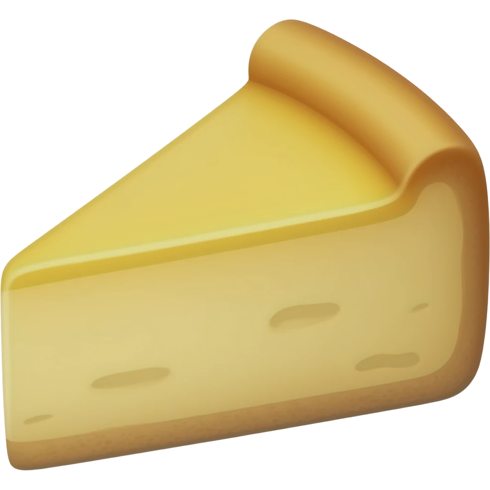 yellow Cheesecake emoji