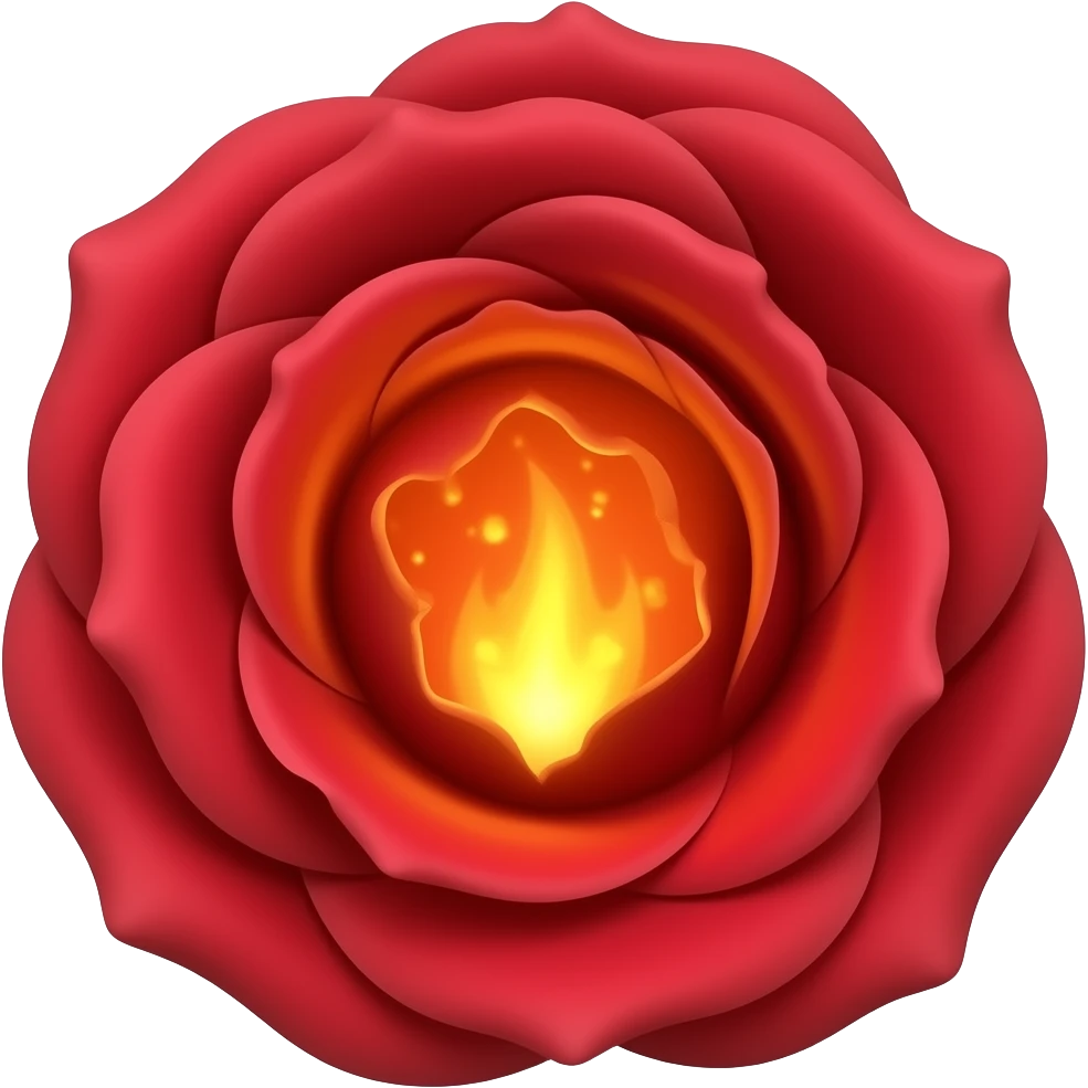 🌺❤️‍🔥 emoji