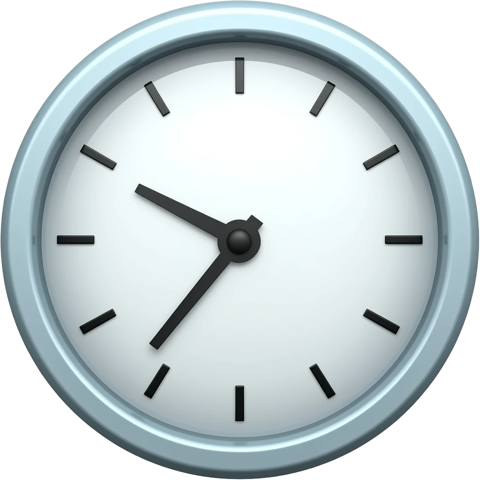 clock emoji